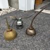 Vintage Metal Oil Cans Set of 3 - 2