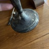 Sterling Silver Spoons and Weighted Sterling Candlestick Holder - 7