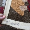 Hooked Rug with Angel Motif 16"x29.5" - 5