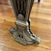 Brass Peacock Style Fireplace Fan Screen - 3