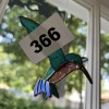 Stained Glass Hummingbird Suncatcher - 4