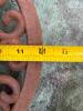 Ornate Cast Iron Plant Stand Dolly - 4
