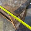 Vintage Handmade Rustic Wooden Step Stool - 5