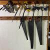 Handsaws And Wood Working Clamps: Pickers Lot