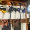 Handsaws And Wood Working Clamps: Pickers Lot - 7