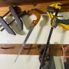 Handsaws And Wood Working Clamps: Pickers Lot - 8