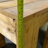 Handmade Rustic Wood Table - 3