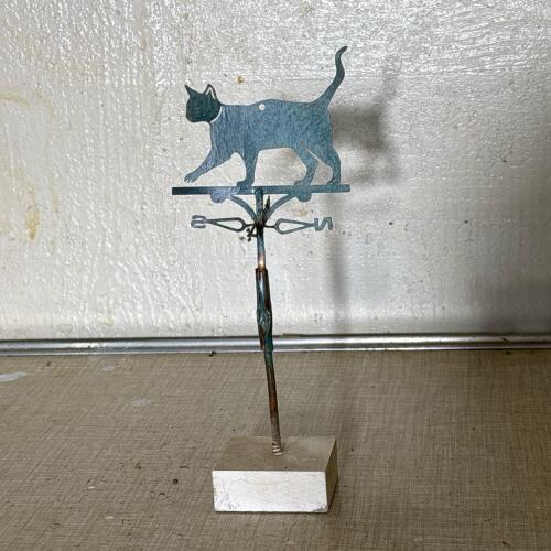 Vintage Design Good Cat Tabletop Weathervane
