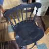 Black Windsor Swivel Bar Stool - 2