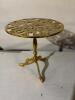 Brass Spirit Kettle on Ornate Tripod Stand - 7