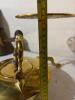 Brass Spirit Kettle on Ornate Tripod Stand - 11