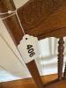 Antique Victorian Oak Side Chair - 9
