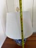 Blue and White Ceramic Ginger Jar Table Lamp - 6