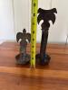 Antique Iron Grease/Betty Lamps - 2