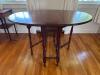 Antique-Style Drop-Leaf Gateleg Dining Table