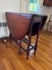 Antique-Style Drop-Leaf Gateleg Dining Table - 2