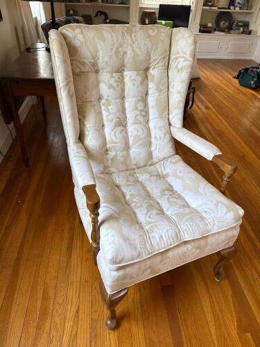 Vintage Wingback Armchair