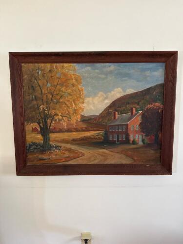 43'x33 Large 1960 Oil Painting