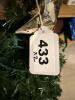 Pair of Pre-Lit Artificial Pine Christmas Trees - 7