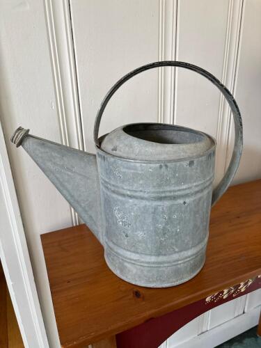 Galvanized Metal Watering Can