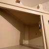 Painted Corner Cabinet with Glass Doors - 6