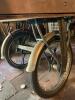 Sturdy Homemade Long Wood Garden Cart with Metal Handles and Wheels - 5