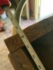 Sturdy Homemade Long Wood Garden Cart with Metal Handles and Wheels - 7