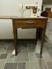 New Home Sewing Machine with Cabinet