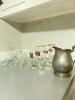Assorted Barware Glasses and Metal Pitcher