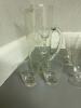 Assorted Barware Glasses and Metal Pitcher - 2