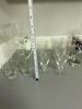 Assorted Barware Glasses and Metal Pitcher - 6