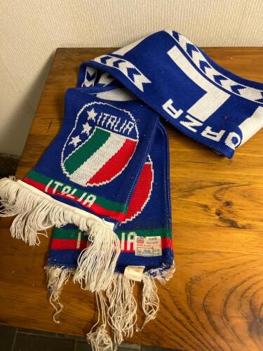 Italia Football Supporters Scarf, Acrylic, UK Made