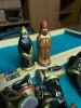 Chess Set with Ornate Pieces and Playing Cards - 5