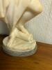 Alabaster Figure of Woman with Lyre - 2
