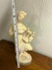 Alabaster Figure of Woman with Lyre - 7