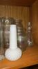 Assorted Glass Vases, Pitchers, Trinket Dishes, Art Plaque - 9