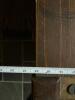 Industrial Style Wood and Metal Coffee Table - 8