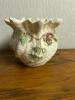 Belleek Ireland Porcelain Floral Vase
