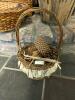 Assorted Woven and Wooden Baskets - 2