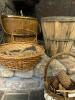 Assorted Woven and Wooden Baskets - 3