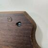 Wall Mirror Coat Rack with Two Hooks - 3