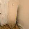White Wooden Storage Cabinet with Shelves - 4
