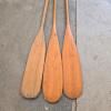 Three Old Town Wooden Canoe Paddles - 5