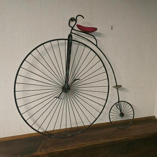 Vintage Penny Farthing Bicycle Wall Art