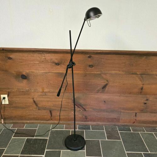 Black Adjustable Floor Lamp