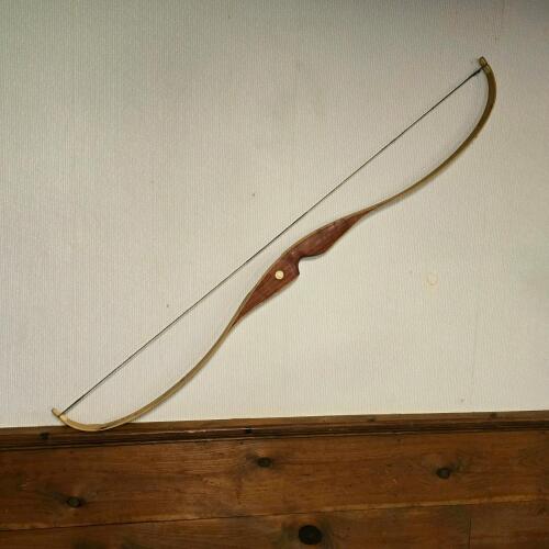 Vintage Wooden Bear Recurve Bow