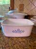 Corning Ware Blue Cornflower Casserole Dishes - 4