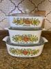 Corning Ware Spice of Life Casserole Dishes