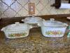 Corning Ware Spice of Life Casserole Dishes - 2
