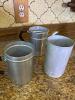 Pair of Italian Aluminum Stovetop Espresso Makers - 3